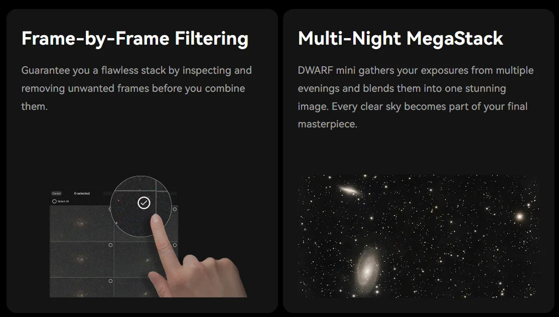 dwarflab dwarf mini smart telescope portable telescopio portatil astronomy astronomia astrofotografia