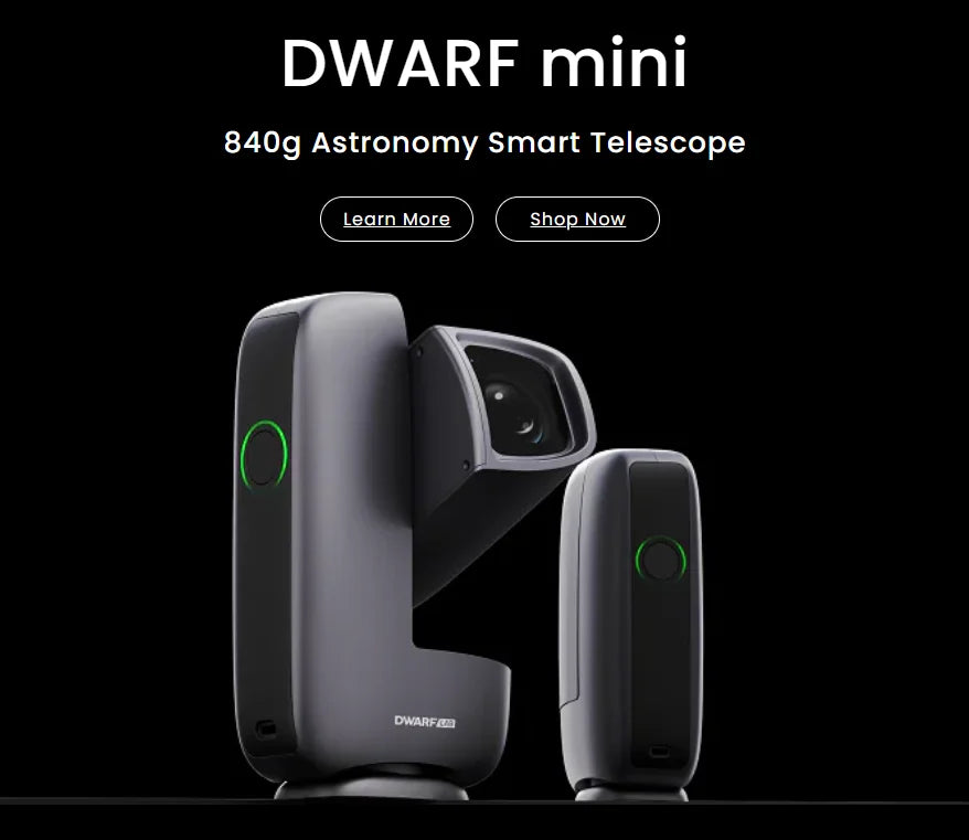 dwarflab dwarf mini smart telescope portable telescopio portatil astronomy astronomia astrofotografia